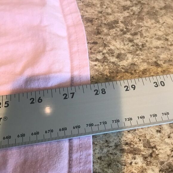 Gildan womens long sleeve pink graphic size medium - Picture 6 of 8